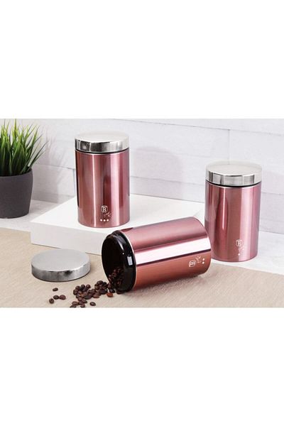 Berlinger Haus Set of 3 I-Rose Edition food containers