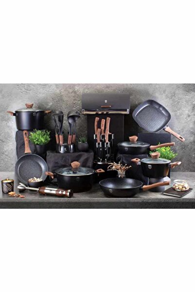 Berlinger Haus Ebony Line Rosewood 4-piece kitchen utensil set