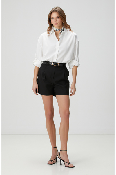 Network Non Iron Beyaz Gömlek