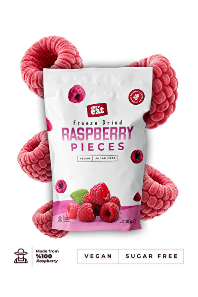 EverEat Dondurularak Kurutulmuş Frambuaz Taneleri - Sağlıklı Atıştırmalık, Fr...