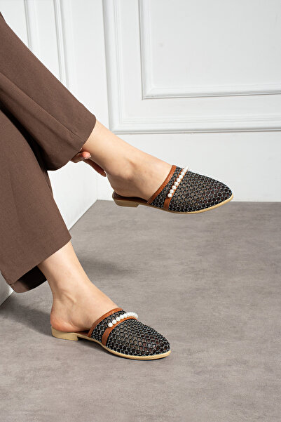 topukludünyası Жіночі тапочки з мереживом і перлами