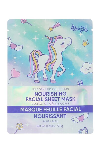 Miniso Unicorn Hug Serisi Besleyici Kağıt Yüz Maskesi (Pembe)