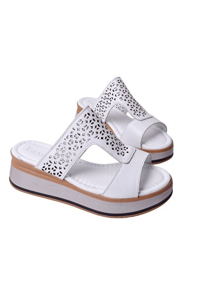 İskarpin Γυναικείες δερμάτινες παντόφλες Femi 1650