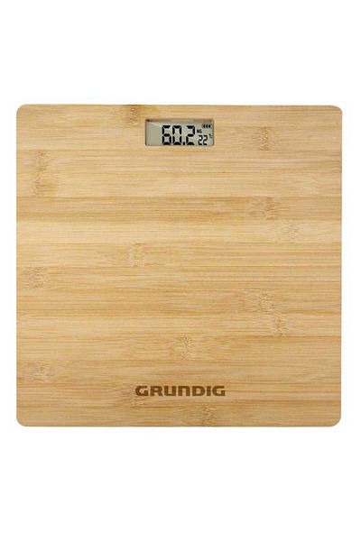 Grundig Personal scale Bamboo digital 180 kg