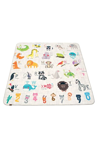 HAMUR Animals Oyun Matı Bebek Çocuk Halısı Hayvanlar Sayılar Yenidoğan Yumuşa...