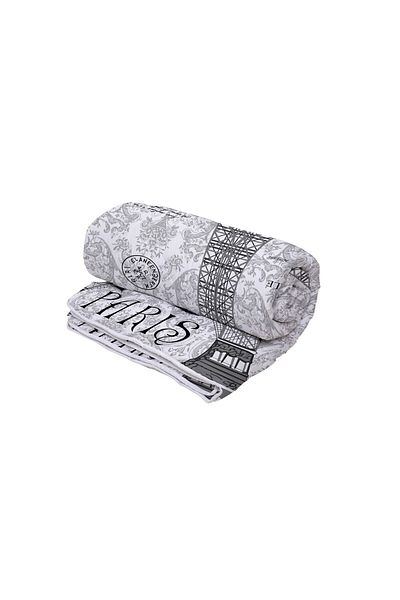 ALCAM Paris Quilted Microfiber Duvet, 180x200 Cm, 250g/sqm