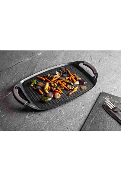 Berlinger Haus Placa gratar cu suprafata de marmura Carbon PRO Line 47 cm