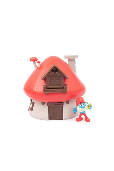 NillyToys Puf40000 Smurfs Smurf Father Mushroom House Play Set