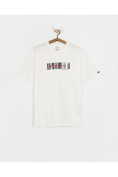Vans Scanner Ss Ecru Cotton T-Shirt