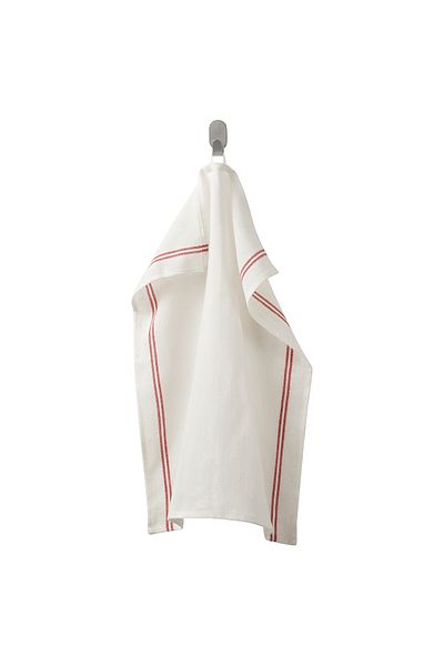 IKEA HILDEGUN Tea towel, red, 45 x 60 cm