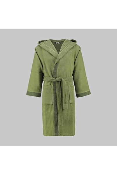Sarev Street Зелений 100% бавовна Великий розмір Халат Зелений