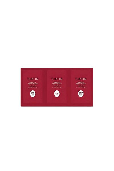 TIRTIR Tırtır Mask Fit Red Cushion Foundation 21C C Ivory 1g 21N Ivory 1g 21W N Ivory Trial Kit Sachet
