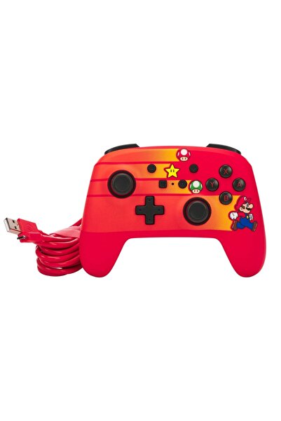 Powera وحدة تحكم سلكية محسّنة من Speedster Mario لجهاز Nintendo Switch