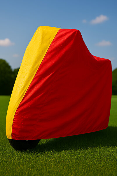 ByLizard Motosiklet Brandası Su ve Güneş Geçirmez Galatasaray Renklerine Özel