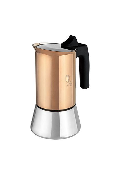 Berlinger Haus Oală espresso 6 căni Rosegold Metallic Line Induction