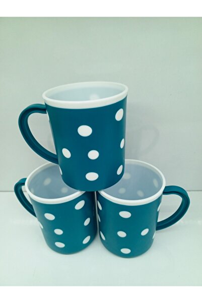 Noname 3 ADET PUANTİYELİ PLASTİK KUPA