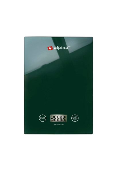 Alpina Cantar digital de bucatarie 5kg smarald