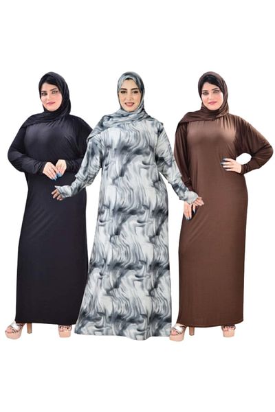 Genrics Prayer and reception cloak, a set of 3 pieces, wide and comfortable, one size fits weights from 70 to 120 kg