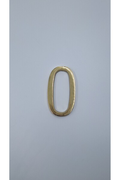 Kalender Döküm رقم نحاسي 10 سم رقم:0