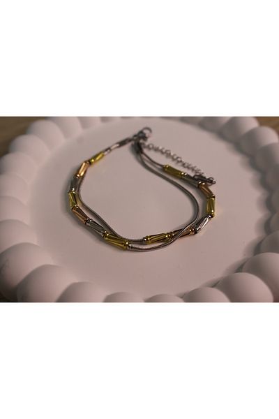 Mia Multicolored Steel Bracelet