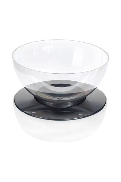Excellent Houseware Cantar de bucatarie cu bol digital 5 kg / 1,3 l alb