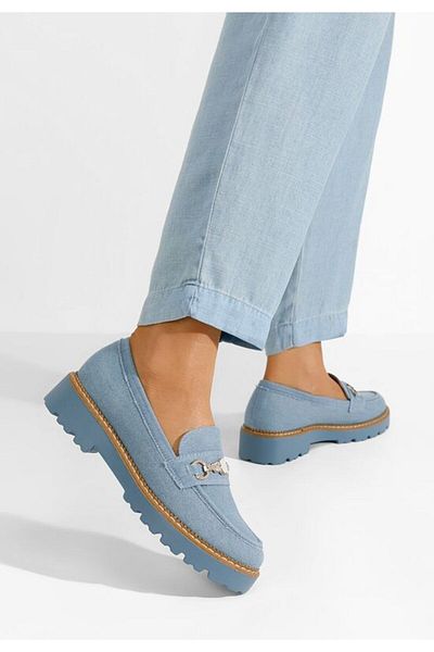 B T Shoes Mocasini dama eleganti Aelle denim