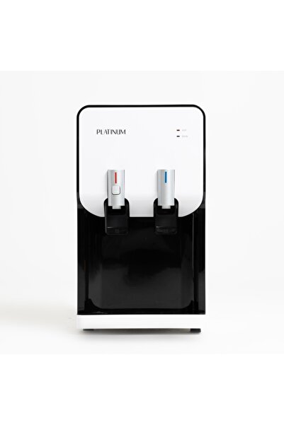 Platinum موزع مياه صغير WD-5151 بارد وساخن، تحميل علوي، 85 واط - أبيض وأسود