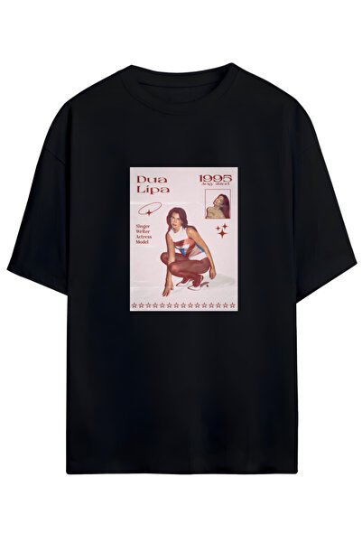 SVART WEAR Ekskluzivna unisex pamučna majica za fanove Dua Lipa