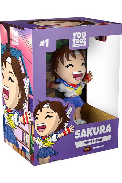 Youtooz Street Fighter - Sakura Vinyl Figure
