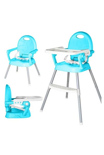 BabyCara كرسي طعام مرتفع للأطفال قابل للطي 3 في 1 مع صينية قابلة للفصل