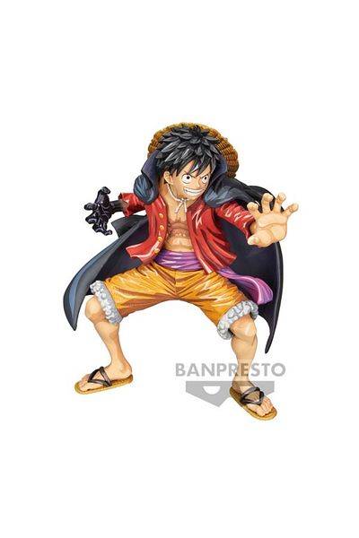 BANDAI Banpresto One Piece King Of Artist Monkey.D.Luffy Wanokuni …¡ Manga Statue