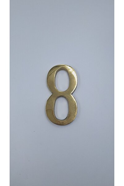 Kalender Döküm Brass Number 10 cm No:8