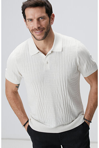 Network Kırık Beyaz Triko Kazak