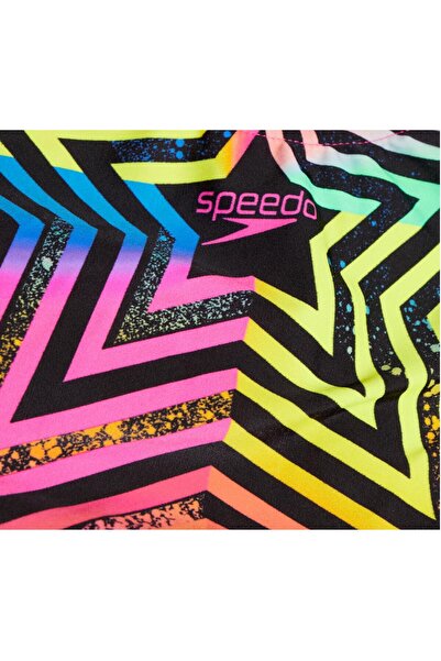 SPEEDO Digital Placement Splashback Kids Swimsuit