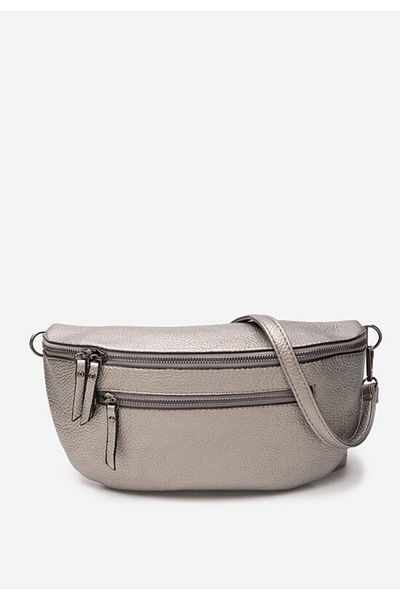 B T Shoes Geanta de umar Tomasa argintie