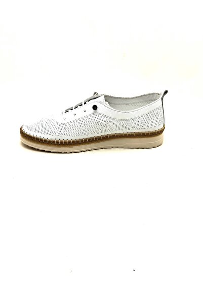 AYMODA AYAKKABI 310 حذاء رياضي يومي من الجلد التشريحي من AYMODA