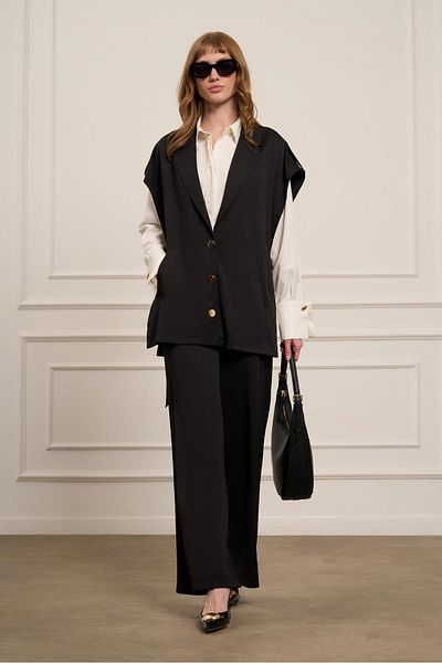 FTZ WOMEN Women's Tansel Suit Black 31051