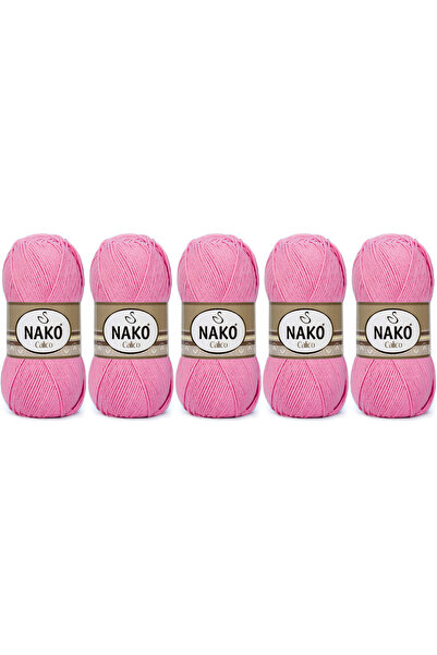 NAKO ,CALİCO 06668 ŞEKER PEMBE 5ADET