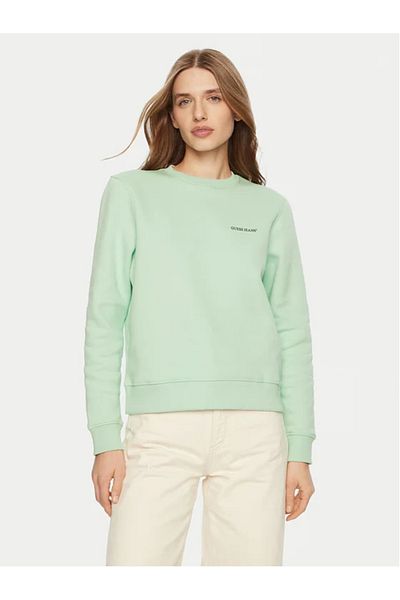 Guess Jeans Women's green sweatshirt kc811 Guess jeans