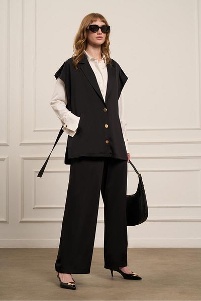 FTZ WOMEN Women's Tansel Suit Black 31051