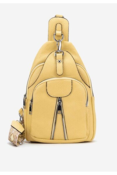 B T Shoes Rucsac dama Abbra galben