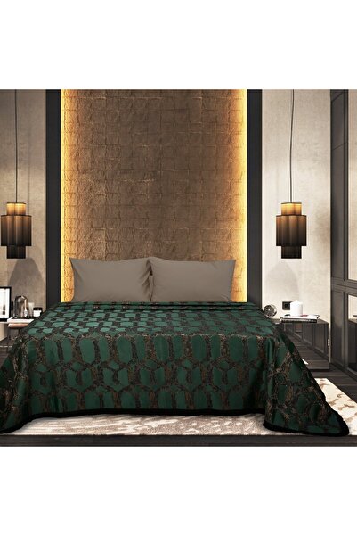 Lidoma Home DORA CIFT KISILIK țesătură pichet SETURI / VERDE FĂRĂ PERNE