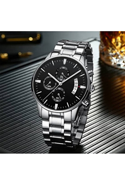 İSTLİV Kadın Kadın Gümüş Renk Kol Saati)