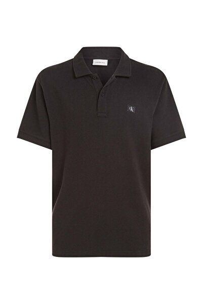 Calvin Klein WOVEN LABEL POLO