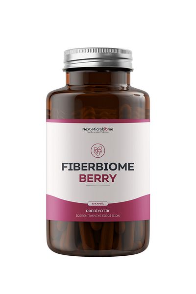 Next Microbiome Fiberbiome Berry - Food Supplement Containing Prebiotics