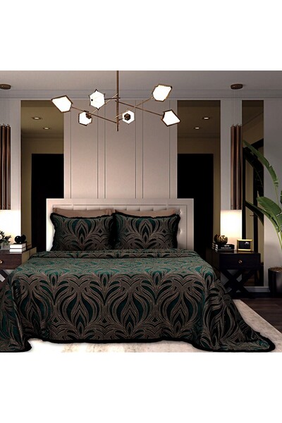 Lidoma Home ALYONA SONIL CUPLET țesătură pichet SET VERDE