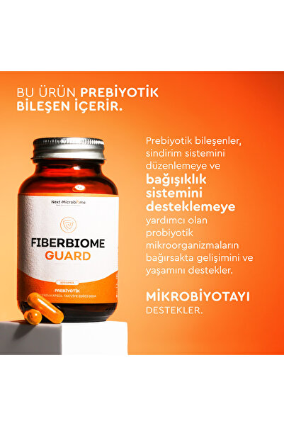 Next Microbiome Fiberbiome-Guard Prebiyotik İçeren Takviye Edici Gıda