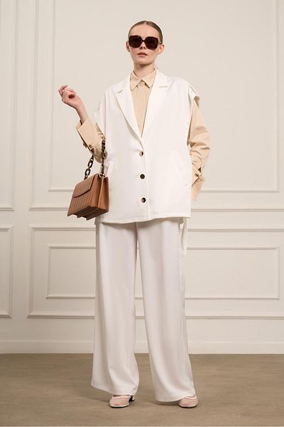 FTZ WOMEN Ftz Tansel Suit Ecru 31051