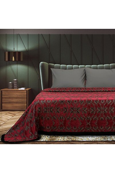 Lidoma Home Set dublu Harrison țesătură pichet / Roșu fără pernă