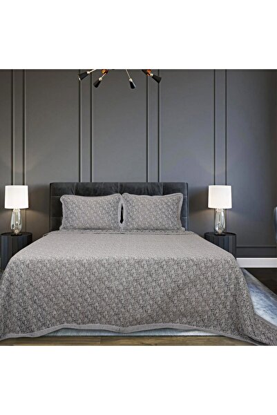 Lidoma Home GLORY JACQUARD DUBLU, SET DE țesătură pichet PIESE, ALBASTRU ÎNCHIS